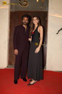 Tere Ishk Mein Success Party attended by Dhanush, Kriti Sanon, Bhushan Kumar, and others