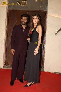 Tere Ishk Mein Success Party attended by Dhanush, Kriti Sanon, Bhushan Kumar, and others