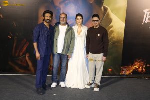 Tere Ishk Mein Trailer Launch attended by Dhanush, Kriti Sanon, Bhushan Kumar, and others