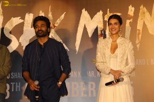 Tere Ishk Mein Trailer Launch attended by Dhanush, Kriti Sanon, Bhushan Kumar, and others