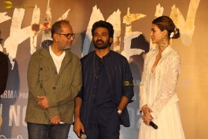 Tere Ishk Mein Trailer Launch attended by Dhanush, Kriti Sanon, Bhushan Kumar, and others