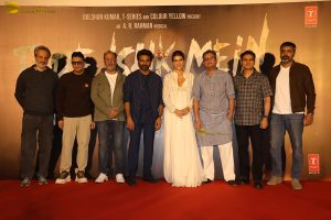 Tere Ishk Mein Trailer Launch attended by Dhanush, Kriti Sanon, Bhushan Kumar, and others