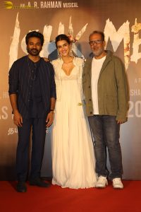 Tere Ishk Mein Trailer Launch attended by Dhanush, Kriti Sanon, Bhushan Kumar, and others