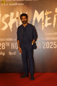 Tere Ishk Mein Trailer Launch attended by Dhanush, Kriti Sanon, Bhushan Kumar, and others