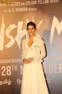 Tere Ishk Mein Trailer Launch attended by Dhanush, Kriti Sanon, Bhushan Kumar, and others