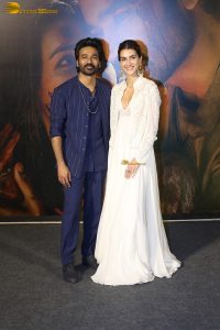 Tere Ishk Mein Trailer Launch attended by Dhanush, Kriti Sanon, Bhushan Kumar, and others
