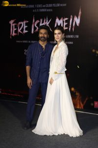 Tere Ishk Mein Trailer Launch attended by Dhanush, Kriti Sanon, Bhushan Kumar, and others
