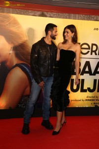 Teri Baaton Mein Aisa Uljha Jiya Trailer Launch attended by Shahid Kapoor and Kriti Sanon