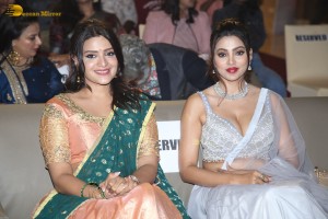 Pre-Release Function of the film Thaggede Le - attended by Naveen Chandra, Ananya Raj and Divya Pillai