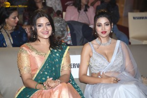 Pre-Release Function of the film Thaggede Le - attended by Naveen Chandra, Ananya Raj and Divya Pillai