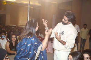 Pre-Release Function of the film Thaggede Le - attended by Naveen Chandra, Ananya Raj and Divya Pillai