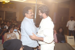 Pre-Release Function of the film Thaggede Le - attended by Naveen Chandra, Ananya Raj and Divya Pillai
