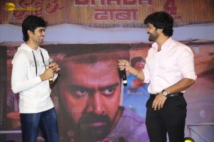 Pre-Release Function of the film Thaggede Le - attended by Naveen Chandra, Ananya Raj and Divya Pillai