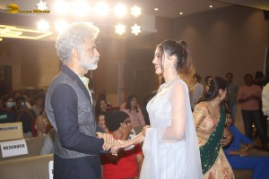 Pre-Release Function of the film Thaggede Le - attended by Naveen Chandra, Ananya Raj and Divya Pillai