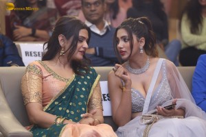 Pre-Release Function of the film Thaggede Le - attended by Naveen Chandra, Ananya Raj and Divya Pillai