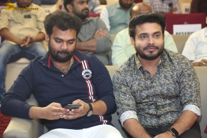 Pre-Release Function of the film Thaggede Le - attended by Naveen Chandra, Ananya Raj and Divya Pillai