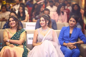 Pre-Release Function of the film Thaggede Le - attended by Naveen Chandra, Ananya Raj and Divya Pillai