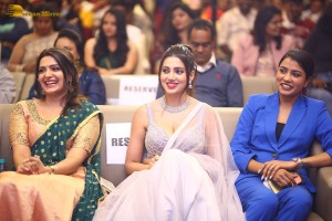 Pre-Release Function of the film Thaggede Le - attended by Naveen Chandra, Ananya Raj and Divya Pillai