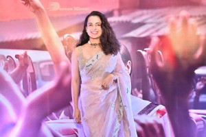 Thalaivi cast and crew including Kangana Ranaut at trailer launch