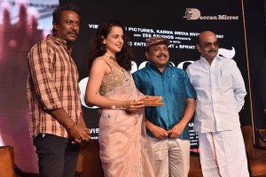 Thalaivi cast and crew including Kangana Ranaut at trailer launch