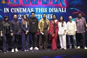 Thamma Trailer Launch attended by Ayushmann Khurrana and Shraddha Kapoor