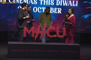 Thamma Trailer Launch attended by Ayushmann Khurrana and Shraddha Kapoor