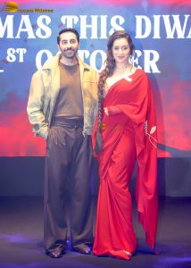 Thamma Trailer Launch attended by Ayushmann Khurrana and Shraddha Kapoor
