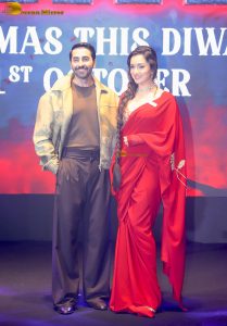 Thamma Trailer Launch attended by Ayushmann Khurrana and Shraddha Kapoor