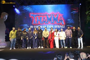 Thamma Trailer Launch attended by Ayushmann Khurrana and Shraddha Kapoor