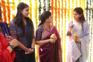 Thandel movie launch attended by Naga Chaitanya, Sai Pallavi, Nagarjuna, Venkatesh, and Allu Aravind