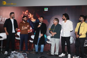 Thandel Trailer Launch attended by Naga Chaitanya, Allu Aravind, and Aamir Khan