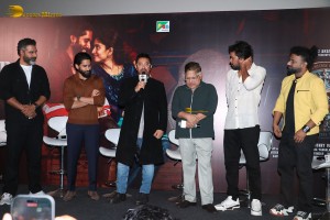 Thandel Trailer Launch attended by Naga Chaitanya, Allu Aravind, and Aamir Khan
