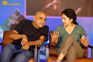 Telugu movie Thank You Press meet attended by Naga Chaitanya and Malvika Nair