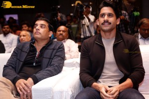Naga Chaitanya and Raashi Khanna attend the trailer launch of the Telugu Film 'Thank You'