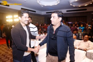 Naga Chaitanya and Raashi Khanna attend the trailer launch of the Telugu Film 'Thank You'