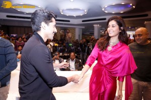 Naga Chaitanya and Raashi Khanna attend the trailer launch of the Telugu Film 'Thank You'