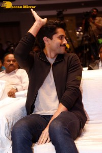 Naga Chaitanya and Raashi Khanna attend the trailer launch of the Telugu Film 'Thank You'