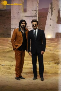Thar movie Trailer Launch attended by Anil Kapoor and his son Harsh Varrdhan Kapoor