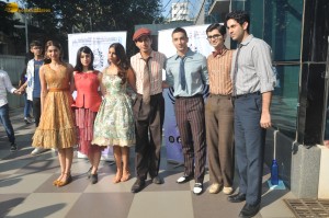 The Archies cast promote the film at Mithibai College Cultural Festival on November 29, 2023