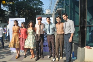 The Archies cast promote the film at Mithibai College Cultural Festival on November 29, 2023