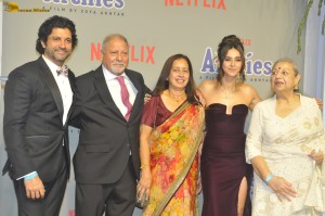 The Archies Premiere attended by Suhana Khan, Khushi Kapoor, Janhvi Kapoor, Amitabh Bachchan and Family, Shah Rukh Khan and Family, Shilpa Shetty, and others