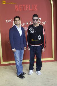 The Ba***ds of Bollywood Premiere attended by Shah Rukh Khan, Gauri Khan, Aryan Khan, Suhana Khan, Mukesh and Nita Ambani, Madhuri Dixit, Anil Kapoor, Ananya Panday, Khushi Kapoor, and Bobby Deol