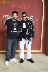 The Ba***ds of Bollywood Premiere attended by Shah Rukh Khan, Gauri Khan, Aryan Khan, Suhana Khan, Mukesh and Nita Ambani, Madhuri Dixit, Anil Kapoor, Ananya Panday, Khushi Kapoor, and Bobby Deol