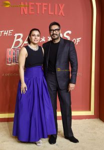 The Ba***ds of Bollywood Premiere attended by Shah Rukh Khan, Gauri Khan, Aryan Khan, Suhana Khan, Mukesh and Nita Ambani, Madhuri Dixit, Anil Kapoor, Ananya Panday, Khushi Kapoor, and Bobby Deol