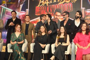 The Ba***ds of Bollywood Preview Event attended by Shah Rukh Khan, Gauri Khan, Aaryan Khan, Mona Singh, and others