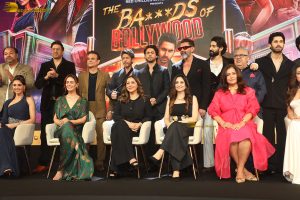 The Ba***ds of Bollywood Preview Event attended by Shah Rukh Khan, Gauri Khan, Aaryan Khan, Mona Singh, and others