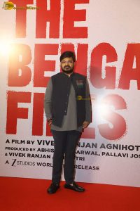 The Bengal Files Press Meet attended by Mithun Chakraborty, Pallavi Joshi, Simrat Kaur, and Anupam Kher