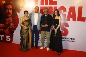 The Bengal Files Press Meet attended by Mithun Chakraborty, Pallavi Joshi, Simrat Kaur, and Anupam Kher