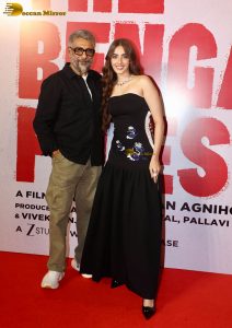 The Bengal Files Press Meet attended by Mithun Chakraborty, Pallavi Joshi, Simrat Kaur, and Anupam Kher