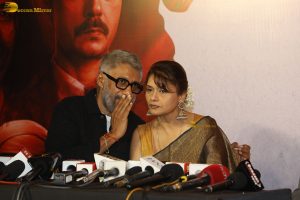 The Bengal Files Press Meet attended by Mithun Chakraborty, Pallavi Joshi, Simrat Kaur, and Anupam Kher